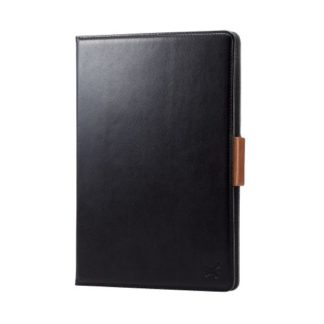 TB-10360NBK<BR>タブレット汎用手帳型ケース/ソフトレザー/360度/3アングル/ハンドベルト/ペンホルダー/8.5～11.5inch/ブラック<BR>エレコム㈱