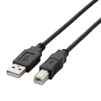 U2C-BN30BK<BR>USB2.0ケーブル/A-Bタイプ/ノーマル/3.0m/ブラック<BR>エレコム㈱