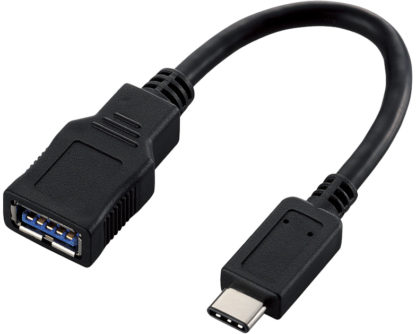 USB3-AFCM01BKUSB3.1変換ケーブル/Type-C端子/ブラックエレコム㈱