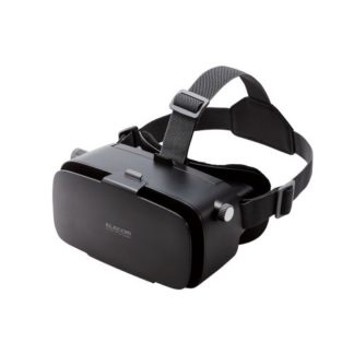 VRG-2D3D02BK<BR>VRゴーグル/スタンダードタイプ/2D3D両用/ブラック<BR>エレコム㈱