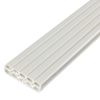 M-T1110P(M)<BR>テープ付ABSモール 1号 （ミルキー） 10P<BR>朝日電器㈱（ＥＬＰＡ）