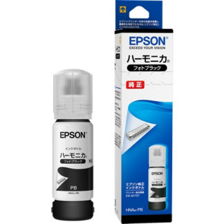 HNA-PB<BR>エコタンク搭載モデル用 インクボトル/ハーモニカ（フォトブラック）/70ml<BR>セイコーエプソン㈱