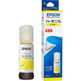 HNA-Y<BR>エコタンク搭載モデル用 インクボトル/ハーモニカ（イエロー）/70ml<BR>セイコーエプソン㈱