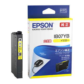 IB07YB<BR>ビジネスインクジェット用 インクカートリッジ（イエロー）/大容量インク/約1100ページ対応<BR>セイコーエプソン㈱