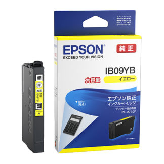 IB09YB<BR>ビジネスインクジェット用 インクカートリッジ（イエロー）/大容量インク/約600ページ対応<BR>セイコーエプソン㈱