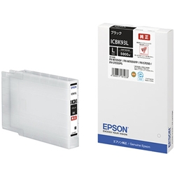 ICBK93L<BR>ビジネスインクジェット用 インクカートリッジL（ブラック）/約5000ページ対応<BR>セイコーエプソン㈱