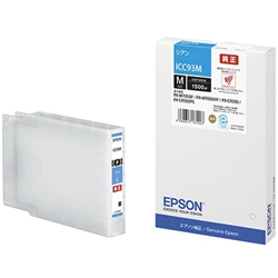 ICC93M<BR>ビジネスインクジェット用 インクカートリッジM（シアン）/約1500ページ対応<BR>セイコーエプソン㈱