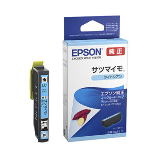 SAT-LC<BR>インクジェットプリンター用 インクカートリッジ/サツマイモ（ライトシアン）<BR>セイコーエプソン㈱
