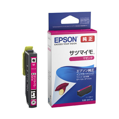 SAT-Mインクジェットプリンター用 インクカートリッジ/サツマイモ（マゼンタ）セイコーエプソン㈱