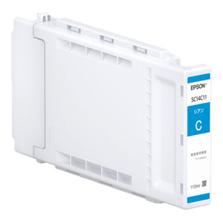 SC14C11<BR>SureColor用 インクカートリッジ/110ml（シアン）<BR>セイコーエプソン㈱