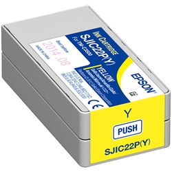 SJIC22PY<BR>TM-C3500用インクカートリッジ イエロー<BR>セイコーエプソン㈱