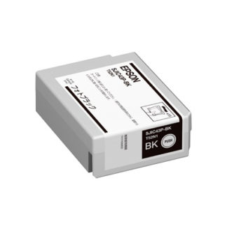 SJIC43P-BK<BR>ラベルプリンター用 インクカートリッジ（フォトブラック）<BR>セイコーエプソン㈱