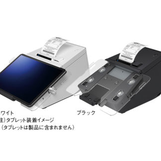 TM302-SL2B<BR>レシートプリンター/タブレットターミナルモデル/80mm/58mm/USB・有線LAN・Bluetooth/電源内蔵/ブラック<BR>セイコーエプソン㈱