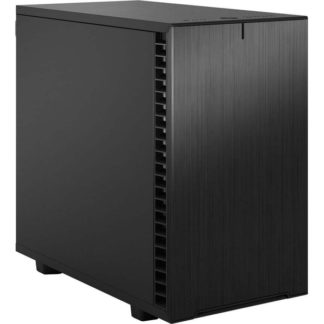 FD-C-DEF7N-01<BR>ミニタワー型PCケース Define 7 Nano Black Solid<BR>ＦＤ　Ｓｗｅｄｅｎ（Ｆｒａｃｔａｌ）