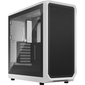 FD-C-FOC2A-02<BR>ミドルタワー型PCケース Focus 2 White TG Clear Tint<BR>ＦＤ　Ｓｗｅｄｅｎ（Ｆｒａｃｔａｌ）