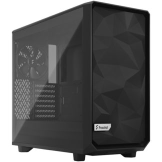 FD-C-MEL2A-03<BR>ミドルタワー型PCケース Meshify 2 Lite Black TG Light tint<BR>ＦＤ　Ｓｗｅｄｅｎ（Ｆｒａｃｔａｌ）