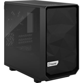 FD-C-MES2N-01<BR>ミニタワー型PCケース Meshify 2 Nano Black TG Dark Tint<BR>ＦＤ　Ｓｗｅｄｅｎ（Ｆｒａｃｔａｌ）