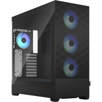 FD-C-POR1X-06<BR>ミドルタワー型PCケース Pop XL Air RGB Black TG Clear Tint<BR>ＦＤ　Ｓｗｅｄｅｎ（Ｆｒａｃｔａｌ）