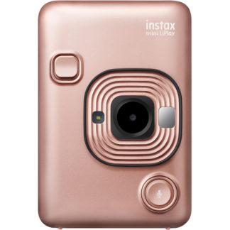 INS HM1 BLUSH GOLDハイブリッドインスタントカメラ instax mini LiPlay ブラッシュゴールド富士フイルム㈱