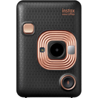 INS HM1 ELEGANT BLACKハイブリッドインスタントカメラ instax mini LiPlay エレガントブラック富士フイルム㈱