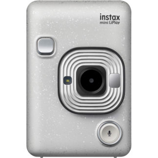 INS HM1 STONE WHITEハイブリッドインスタントカメラ instax mini LiPlay ストーンホワイト富士フイルム㈱