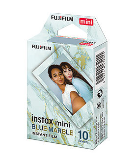 INSTAX MINI BLUEMARBLE WW 1チェキ ミニ用フィルム ブルーマーブル富士フイルム㈱