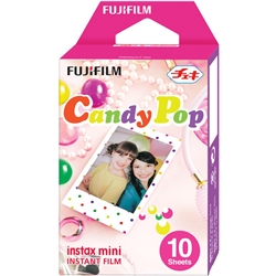 INSTAX MINI CANDYPOP WW 1チェキ用カラーフィルム instax mini キャンディポップ 1パック品（10枚入）富士フイルム㈱