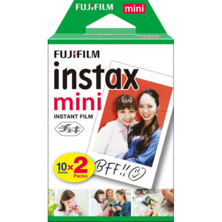 INSTAX MINI JP 2インスタントカメラ　チェキ　用カラーフィルム instax mini 2パック品（10枚入×2）富士フイルム㈱