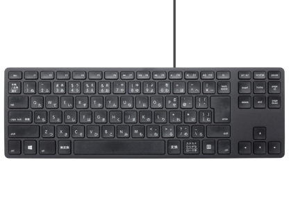 FK308PCBB-JPMatias Wired Aluminum Tenkeyless Keyboard for PC - Black 日本語配列ダイヤテック㈱