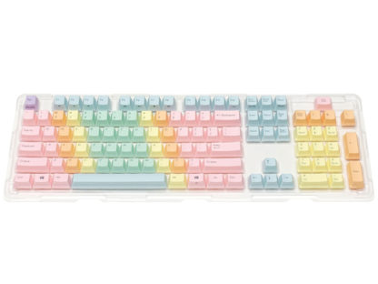 FKCS104ERFILCO Macaron Keycap Set 英語104キー・上面印字ダイヤテック㈱