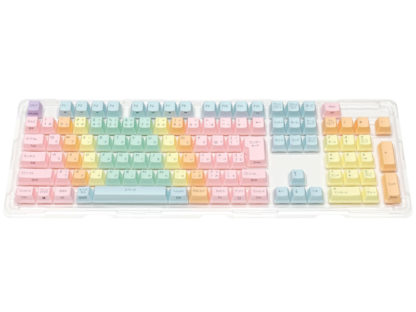 FKCS108JKRFILCO Macaron Keycap Set for Kids 日本語108キー・上面印字・かなありダイヤテック㈱