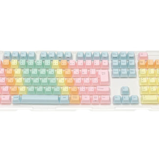 FKCS108JR<BR>FILCO Macaron Keycap Set 日本語108キー・上面印字・かなあり<BR>ダイヤテック㈱