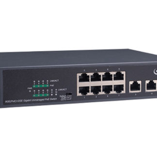 GV-APOE0810-V2T1<BR>10/100/1000M PoE+対応 (15.4W 供給 / 1 PoE port) (最長250m / 転送速度10Mbps) 8ポートスイッチングハブ 1年保証<BR>㈱ＧｅｏＶｉｓｉｏｎ