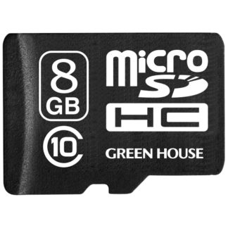 GH-SDMRHC10DA-8G<BR>microSDHCカード 8GB クラス10 +データ復旧サービス<BR>㈱グリーンハウス