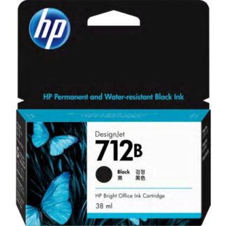 3ED28A<BR>HP712Bインクカートリッジ ブラック 38ml<BR>㈱日本ＨＰ