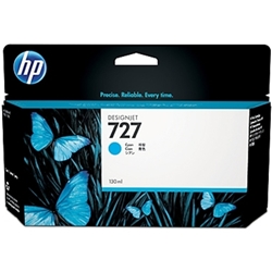 B3P19A<BR>HP727インクカートリッジ シアン130ml<BR>㈱日本ＨＰ