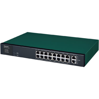 PN2516818ポート PoE給電スイッチングハブ GA-AS16TPoE+パナソニックＥＷネットワークス㈱