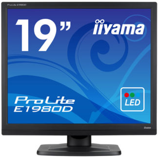 E1980D-B1<BR>液晶ディスプレイ 19型/1280×1024/D-SUB、DVI-D/ブラック/スピーカー：なし/SXGA<BR>㈱マウスコンピューター／ｉｉｙａｍａ