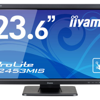 T2453MIS-B1タッチパネル液晶ディスプレイ 23.6型 / 1920x1080 / D-sub、HDMI、DisplayPort / ブラック / スピーカー：あり / フルHD / VA / 赤外線方式㈱マウスコンピューター／ｉｉｙａｍａ