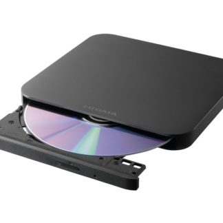 DVRP-US8XK<BR>編集・再生・保存ソフト付きポータブルDVDドライブ ブラック<BR>㈱アイ・オー・データ機器