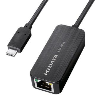 ETG-US3TC<BR>USB3.1 Gen1（USB3.0）対応Type-C接続 ギガビットLANアダプター<BR>㈱アイ・オー・データ機器