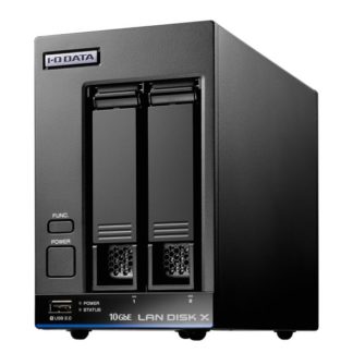 HDL2-XA2B<BR>10GbE＆マルチギガビット Linux 法人向け 2ドライブNAS 2TB （5年保証・データ復旧）<BR>㈱アイ・オー・データ機器