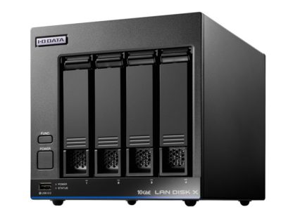 HDL4-XA32B10GbE＆マルチギガビット Linux 法人向け 4ドライブNAS 32TB （5年保証・データ復旧）㈱アイ・オー・データ機器