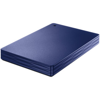 HDPH-UT1NVR<BR>USB3.1 Gen1/2.0対応ポータブルハードディスク「カクうす Lite」 ミレニアム群青 1TB<BR>㈱アイ・オー・データ機器
