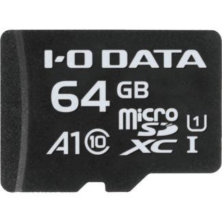 MSDA1-64G<BR>Application Performance Class 1/UHS-I スピードクラス1対応 microSDカード 64GB<BR>㈱アイ・オー・データ機器