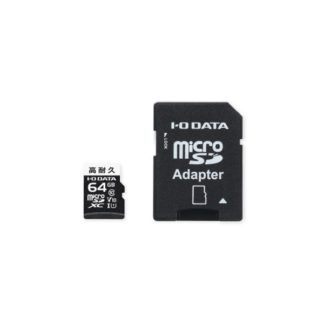 MSD-DR64G<BR>高耐久 Class 10対応 microSDXCカード 64GB<BR>㈱アイ・オー・データ機器