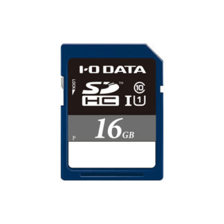 SDH-UT16GR<BR>UHS-I UHS スピードクラス1対応 SDHCカード 16GB<BR>㈱アイ・オー・データ機器