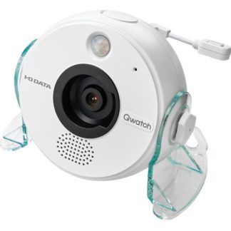 TS-NS410W<BR>AI＆5つのセンサー搭載 ネットワークカメラ「Qwatch（クウォッチ）」<BR>㈱アイ・オー・データ機器