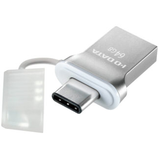 U3C-HP64G<BR>USB3.1 Gen1 Type-C⇔Type-A 両コネクター搭載USBメモリー 64GB<BR>㈱アイ・オー・データ機器