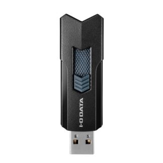 U3-DASH64G/K<BR>USB3.2 Gen1（USB3.0）対応高速USBメモリー 64GB ブラック<BR>㈱アイ・オー・データ機器